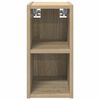 vidaXL Hanging Cabinet Sonoma Oak 20 x 29.5 x 40 cm Engineered Wood