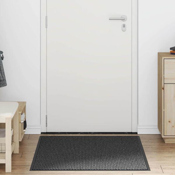 vidaXL Doormat Anthracite 80x120 cm