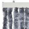 vidaXL Insect Curtain Silver 56x200 cm Chenille