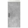 vidaXL Bathroom Cabinet Wall-mounted Concrete Grey 30 x 31.5 x 61 cm