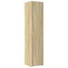 vidaXL Slim Storage Cabinet Sonoma Oak 40x42.5x225 cm Engineered Wood