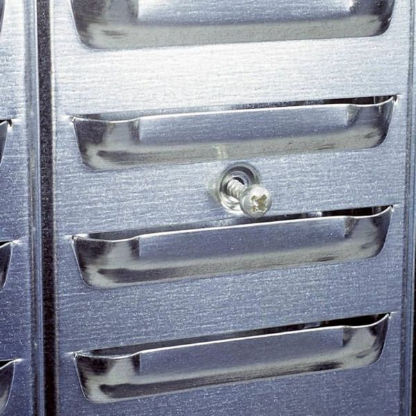 Raaco Bin Wall Panel x2 with 32 Bins 181211