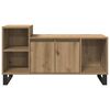 vidaXL TV Cabinet Artisan Oak 100x35x55 cm Engineered Wood