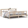 vidaXL Bed Frame with Headboard without Mattress 180x200 cm Super King