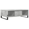 vidaXL Coffee Table Concrete Grey 104x60x35 cm Engineered Wood