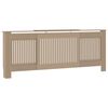vidaXL Engineered Wood Radiator Cover 205 cm