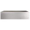 vidaXL Lawn Edging Silver 50 x 50 x 13 cm Stainless Steel