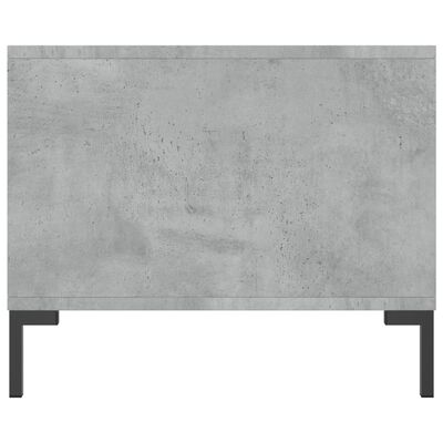 vidaXL Coffee Table Concrete Grey 90x50x40 cm Engineered Wood