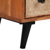 vidaXL Chest of Drawers 60x30x75 cm Solid Acacia Wood