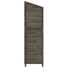 vidaXL Garden Shed Anthracite 55x52x174.5 cm Solid Wood Fir