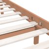 vidaXL Bed Frame without Mattress Honey Brown Solid Wood 140x200 cm