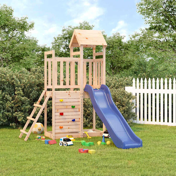 vidaXL Outdoor Playset Solid Wood Pine