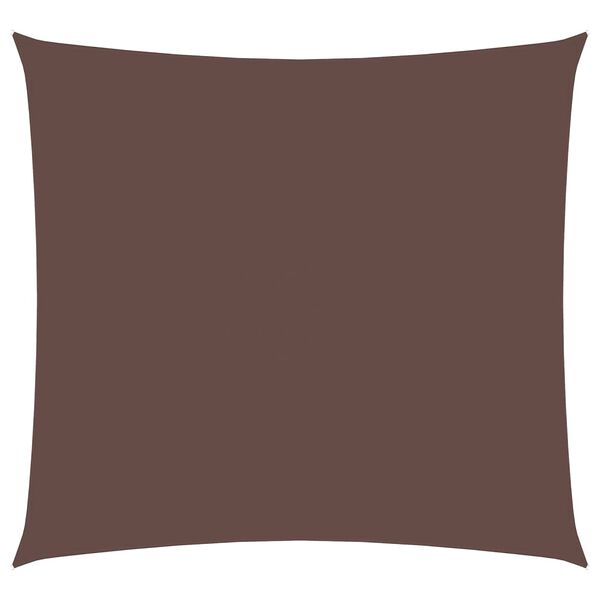 vidaXL Sunshade Sail Oxford Fabric Square 4.5x4.5 m Brown