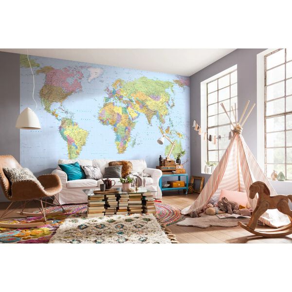 Komar Photo Mural World Map XXL 368x248 cm XXL4-038