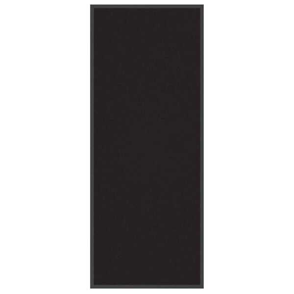 vidaXL Doormat Black 60x150 cm