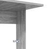 vidaXL Side Table Grey Sonoma 40 x 38 x 62.5 cm Engineered Wood