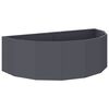 vidaXL Planter Anthracite 120 x 60 x 35 cm Steel