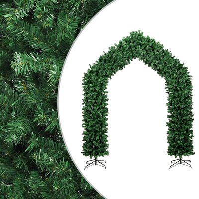 vidaXL Christmas Tree Arch Green 270 cm