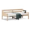 vidaXL Day Bed without Mattress 75x190 cm Small Single Solid Wood Pine