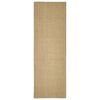 vidaXL Sisal Rug for Scratching Post 100x300 cm