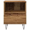 vidaXL Bedside Cabinet Old Wood 40x35x50 cm Engineered Wood