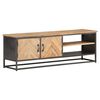 vidaXL TV Cabinet 120x30x40 cm Solid Acacia Wood
