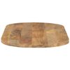 vidaXL Table Top 120x50x3.8 cm Oval Solid Wood Mango