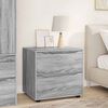 vidaXL Storage Cabinet Grey Sonoma 60 x 48 x 57 cm Engineered Wood