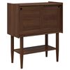 vidaXL Console Table BILBAO Dark Caramel 80 x 40 x 95 cm