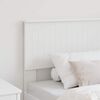 vidaXL Headboard with Headboard White 90 cm Engineered wood