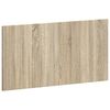 vidaXL Wall-Mounted Headboard ARNHEM Sonoma Oak Engineered Wood