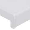 vidaXL Window Sill White 100 x 25 x 4.5 cm PVC