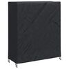 vidaXL Pingpong Table Cover 165 x 70 x 185 cm Fabric Irregular Black