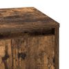 vidaXL Bedside Cabinet Smoked Oak 39 x 34.5 x 50 cm Engineered wood