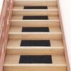 vidaXL Stair Mats Self-adhesive 15 pcs 60x25 cm Grey Rectangular