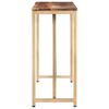 vidaXL Console Table 140x35x76 cm Solid Sheesham Wood