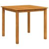 vidaXL Garden Table 85x85x74 cm Solid Acacia Wood