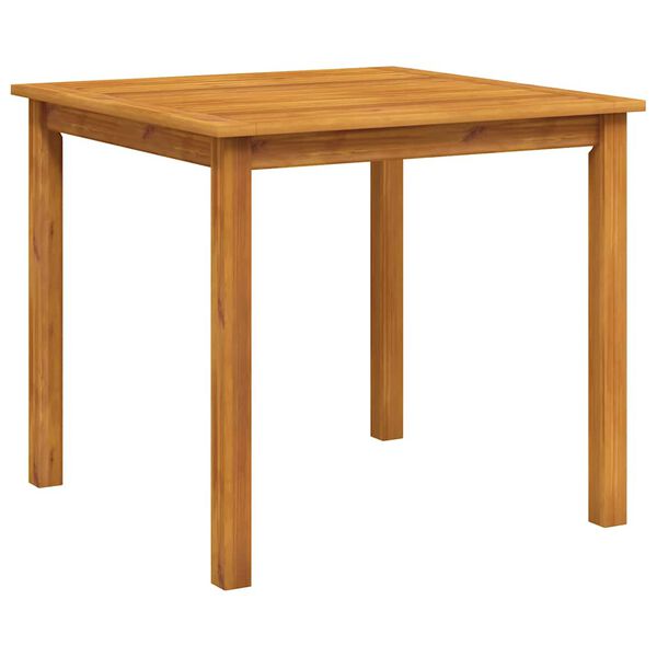 vidaXL Garden Table 85x85x74 cm Solid Acacia Wood