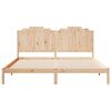 vidaXL Extra Long Bed Frame without Mattress 180x210 cm Solid Wood