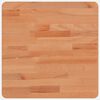vidaXL Table Top 40x40x1,5 cm Square Solid Wood Beech
