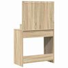 vidaXL Dressing Table Sonoma Oak 75.5 x 41 x 135 cm Engineered Wood
