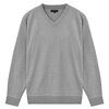 vidaXL Men's Pullover Sweater V-Neck Grey XL