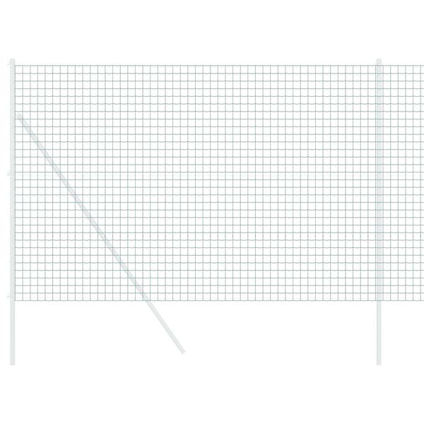 vidaXL Euro Fence Green 1.5 x 10 m PVC-coated iron