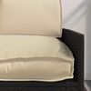 vidaXL Pallet Cushion Set 3 pcs Beige 120 x 60 x 12 cm Oxford fabric