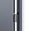 vidaXL Front Door Anthracite 100x200 cm Aluminium