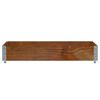vidaXL Pallet Collar Brown 120x80 cm Solid Wood Pine