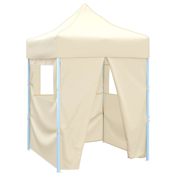 vidaXL Party Tent Folding Cream 200 x 200 x 315 cm Oxford Fabric