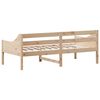vidaXL Day Bed without Mattress 75x190 cm Small Single Solid Wood Pine