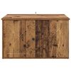 vidaXL Cat House Old Wood 85 x 55 x 50 cm Engineered Wood
