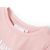 Kids' T-shirt with Ruffle Sleeves Light Pink 140